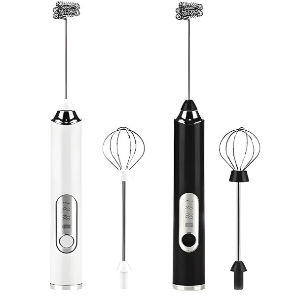 Misturador Mixer ElétrMini Batedor Elétrico – Café Cremoso, Portátil, Fácil de Limpar | Leite Café Portátil
