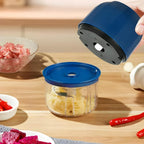 Processador Elétrico 300ml – Tritura em Segundos, Mais Praticidade e Segurança na Cozinha