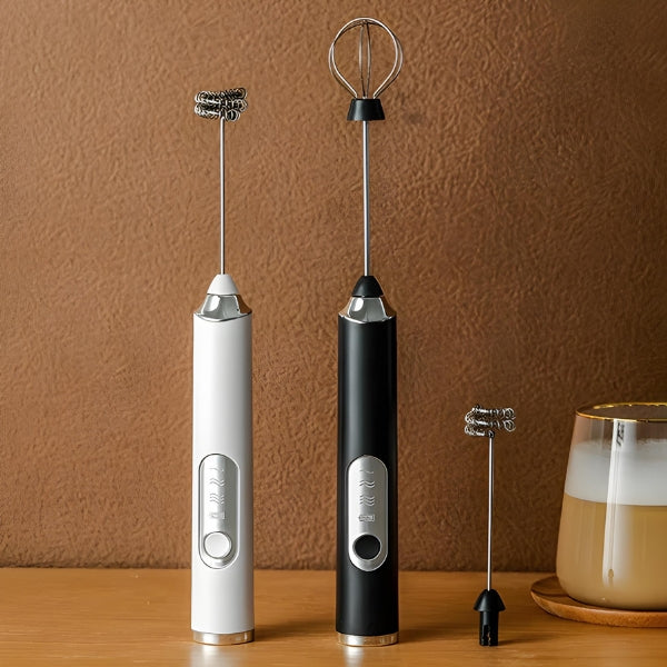 Misturador Mixer ElétrMini Batedor Elétrico – Café Cremoso, Portátil, Fácil de Limpar | Leite Café Portátil