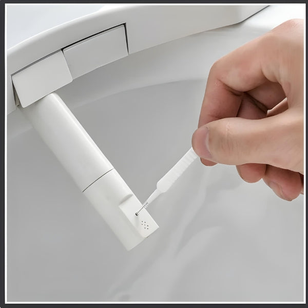 Escova Anti-Entupimento – Desentope Chuveiros, Evita Gastos com Encanador | Solução Rápida e Econômica