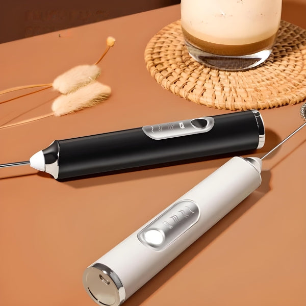 Misturador Mixer ElétrMini Batedor Elétrico – Café Cremoso, Portátil, Fácil de Limpar | Leite Café Portátil