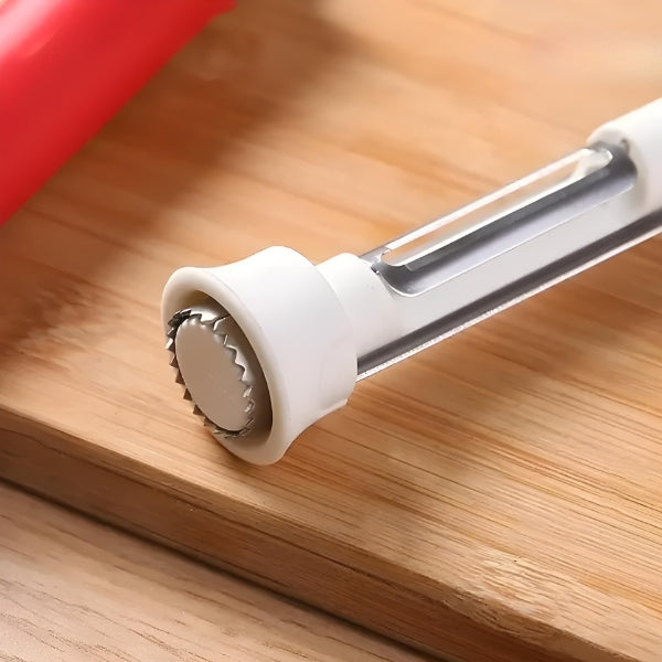 Descascador Multiuso Prático – Descascador Rápido, Remove Miolo e Evita Desperdício | Essencial na Sua Cozinha