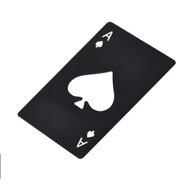 Abridor de garrafas compacto em inox, ideal para compor kits de bar ou decoração funcional.
