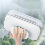 Descubra o Limpador Magnético DuoGlass, ideal para limpar janelas de vidro com rapidez e segurança, até em locais altos.