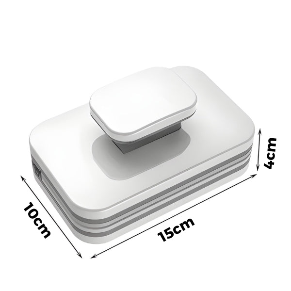 Design ergonômico e leve, projetado para tornar a limpeza de vidros rápida, confortável e sem complicações.