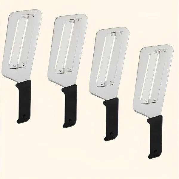 Design prático que facilita a limpeza rápida do fatiador, mantendo a higiene e prolongando a vida útil do produto.