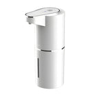 Dispenser automático de sabão elétrico com design minimalista, ideal para quem busca higiene, tecnologia e estética no ambiente.