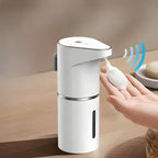 Dispenser de sabão automático Nomanni com acionamento por sensor, mais higiene, economia de sabonete e praticidade no dia a dia.