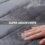 Escolha o tapete absorvente antiderrapante para banheiro que combina com seu estilo. Secagem rápida, conforto e segurança para sua casa.