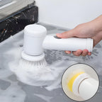 Escova Elétrica SpinBrush Nomanni 9 em 1 com rotação potente para limpeza profunda de azulejos, pisos e superfícies difíceis.