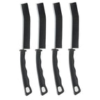 Escova MultiClean Pro com cerdas duras, ideal para limpar frestas, cantos e trilhos de porta com eficiência e durabilidade.