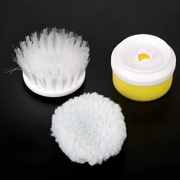 Escova elétrica de limpeza Nomanni com design ergonômico, leve e resistente, ideal para uso diário em toda a casa.