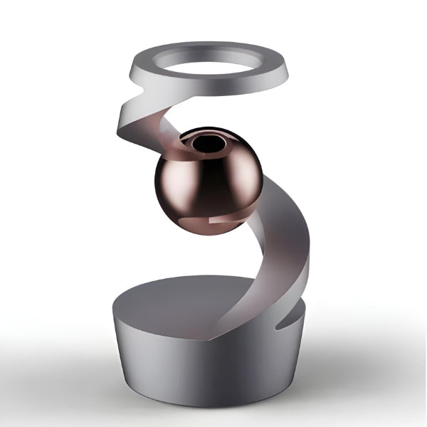 Escultura decorativa com movimento fluido, design contemporâneo e acabamento premium para espaços elegantes.
