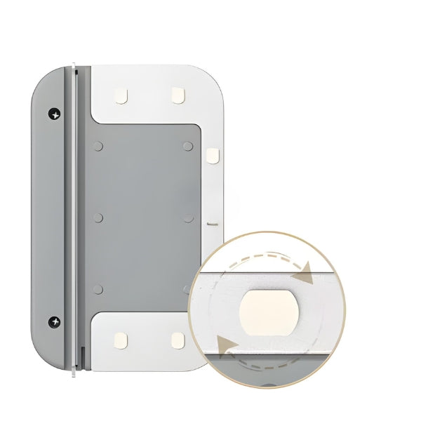 Fácil de desmontar e armazenar, o Limpador Magnético DuoGlass é prático e durável para o dia a dia.