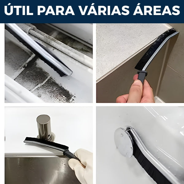 Facilite a limpeza de eletrodomésticos com a Escova MultiClean Pro. Remove sujeira em locais de difícil acesso sem esforço