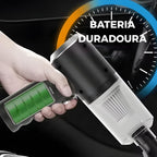 Facilite sua rotina com o aspirador portátil CycloneJet, perfeito para limpar sofás, mesas e cantos da casa de forma rápida.