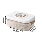 Kit SealFresh compacto com potes de diferentes tamanhos, perfeito para organizar a despensa e conservar alimentos variados.