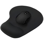 Mouse pad anatômico Nomanni com design ergonômico que reduz a pressão no pulso, proporcionando conforto e melhor desempenho no trabalho ou jogos.
