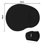 Mouse pad ergonômico Nomanni desenvolvido para prevenir dores no pulso, oferecendo estabilidade, conforto e precisão nos movimentos do mouse.
