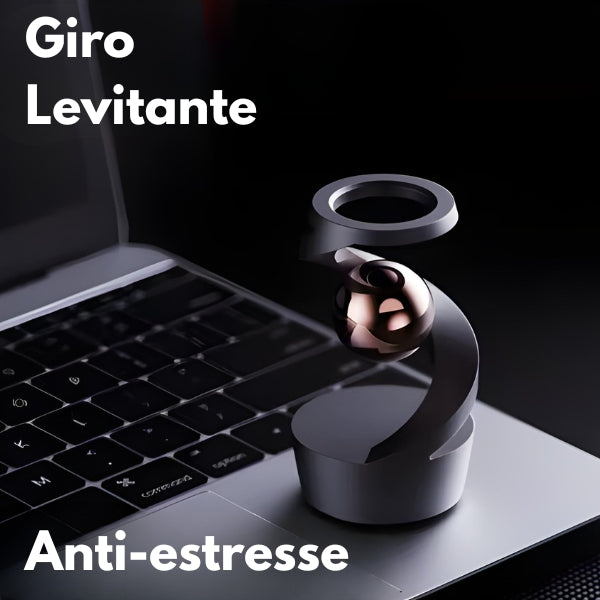 Objeto decorativo giroscópico com efeito antistress, trazendo movimento, harmonia e sofisticação ao ambiente.
