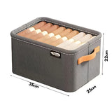 BoxFold Pro – Organizador de Roupas Dobrável com Alça