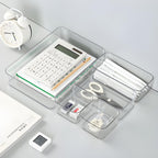 Organizador multiuso funcional em diversos ambientes: use na cozinha, banheiro ou home office para manter tudo em ordem.

