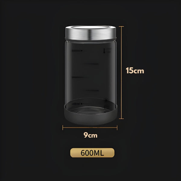 Organize sua cozinha com o pote VidraSel Hermético, vidro resistente com vedação que mantém frescor e sabor dos alimentos por mais tempo.