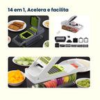Fatiador MasterChef 14 em 1 – Cortador e Ralador Inox