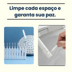 Escova Anti-Entupimento – Desentope Chuveiros, Evita Gastos com Encanador | Solução Rápida e Econômica