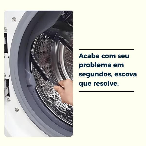 Escova MultiClean Pro – Cantos, Frestas e Cozinha