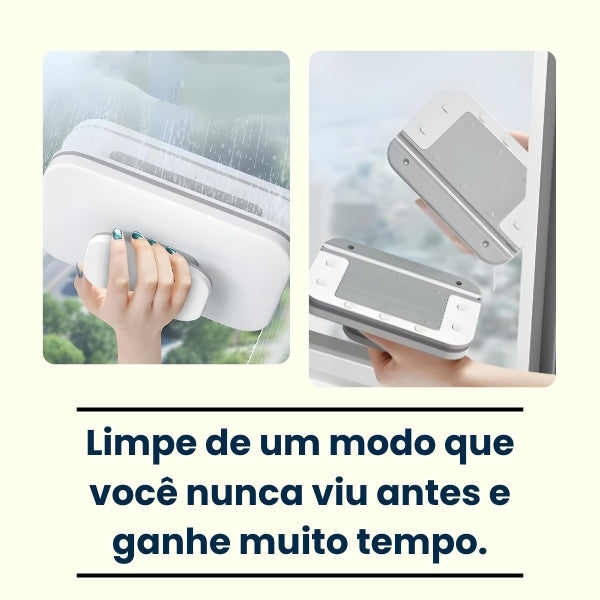Limpador Magnético DuoGlass – Limpeza de Janelas Dupla Face