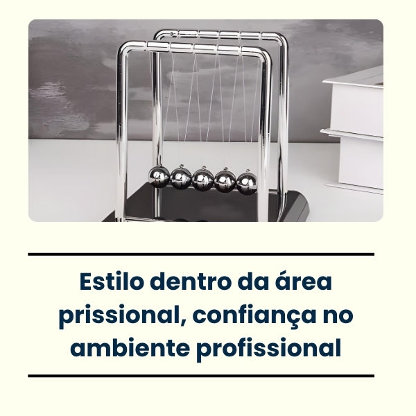 Pêndulo Decorativo de Equilíbrio Newton para Escritório