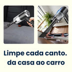 Aspirador Portátil TurboClean – Mão, Carro e Casa