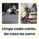 Aspirador Portátil TurboClean – Mão, Carro e Casa