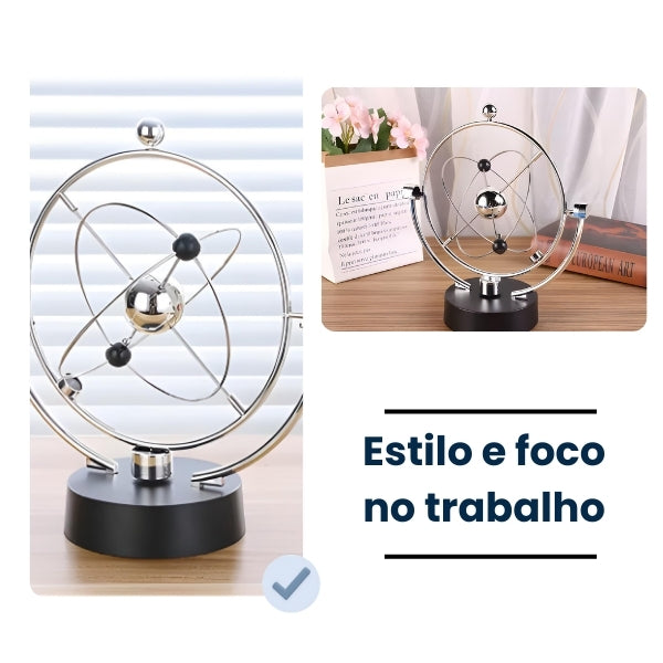 Pêndulo Orbital AstroZen Nomanni Decorativo Cinético