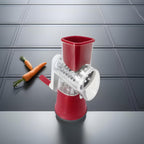 Ralador desmontável e fácil de limpar. Fabricado em ABS resistente e aço inox para uso prático, durável e compacto em qualquer cozinha.

