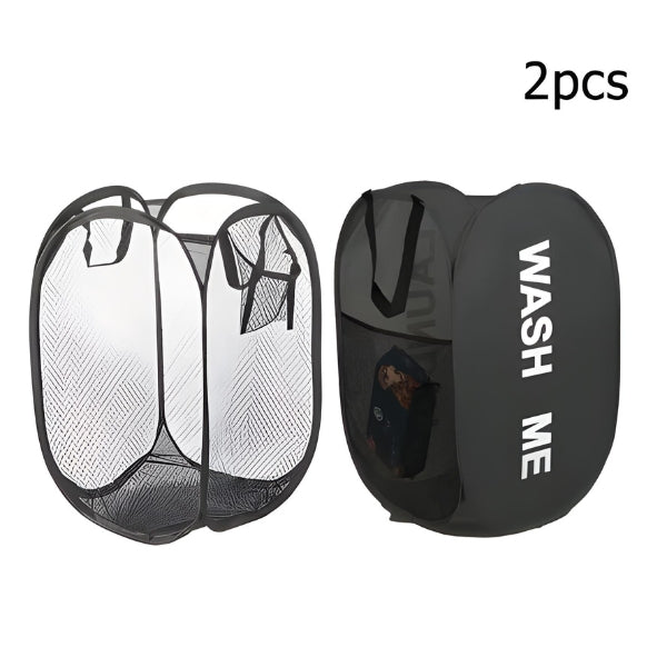 Solução prática para organização doméstica, o Cesto Dobrável AirMesh Nomanni combina leveza, ventilação e economia de espaço.
