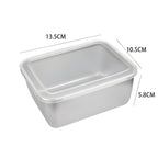 SteelBox Fresh acomoda diversos tipos de alimentos, de massas a carnes. Ideal para quem busca organização prática e durável.