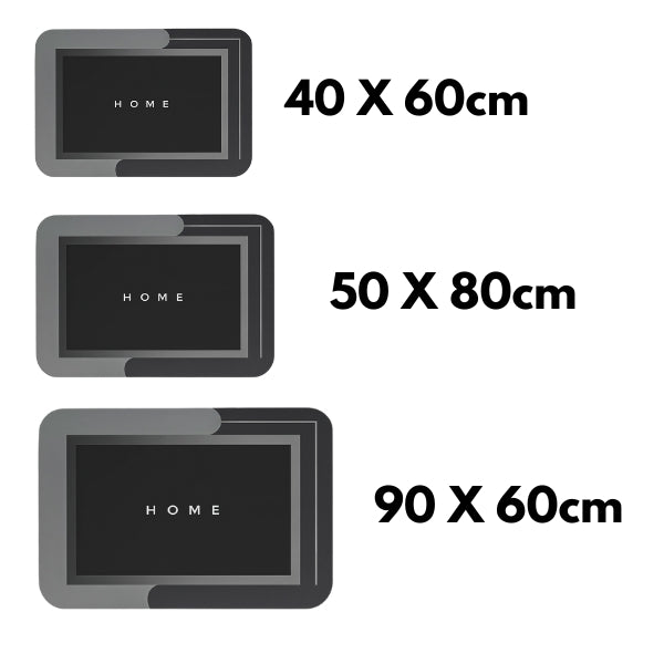 Superfície macia e toque confortável. Tapete lavável com alto desempenho em absorção, ideal para uso diário em banheiros residenciais.