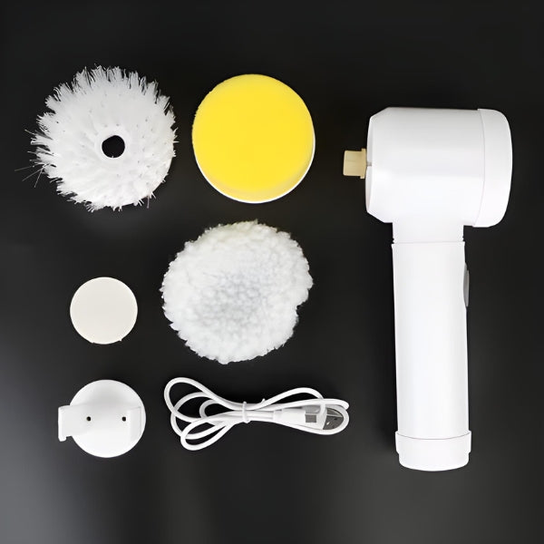 Transforme sua faxina com a escova elétrica SpinBrush Nomanni 9 em 1, durável, prática e eficiente para qualquer ambiente.